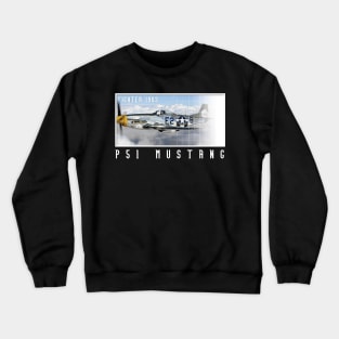 P51D Mustang Pilot Gift Battle of Britain Crewneck Sweatshirt